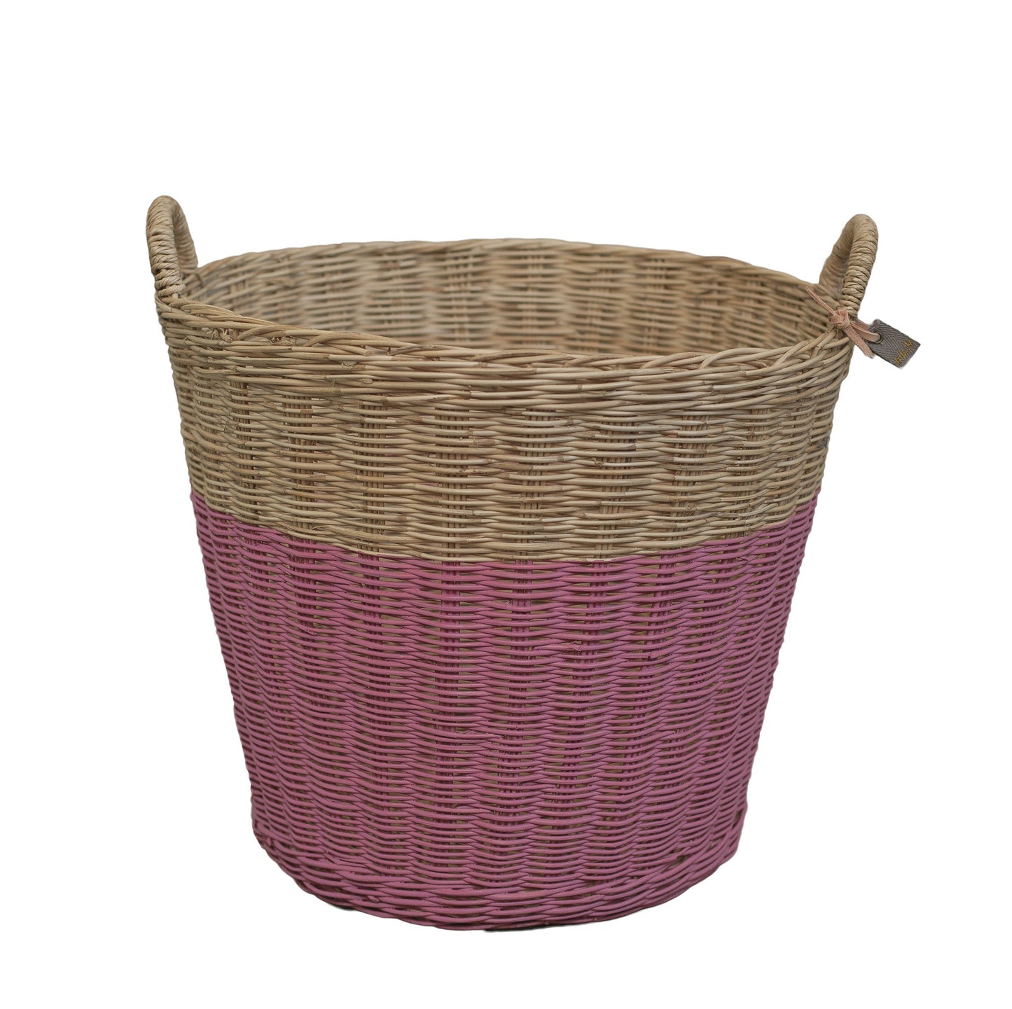 Numero 74  Basket Rattan Baobab Rose